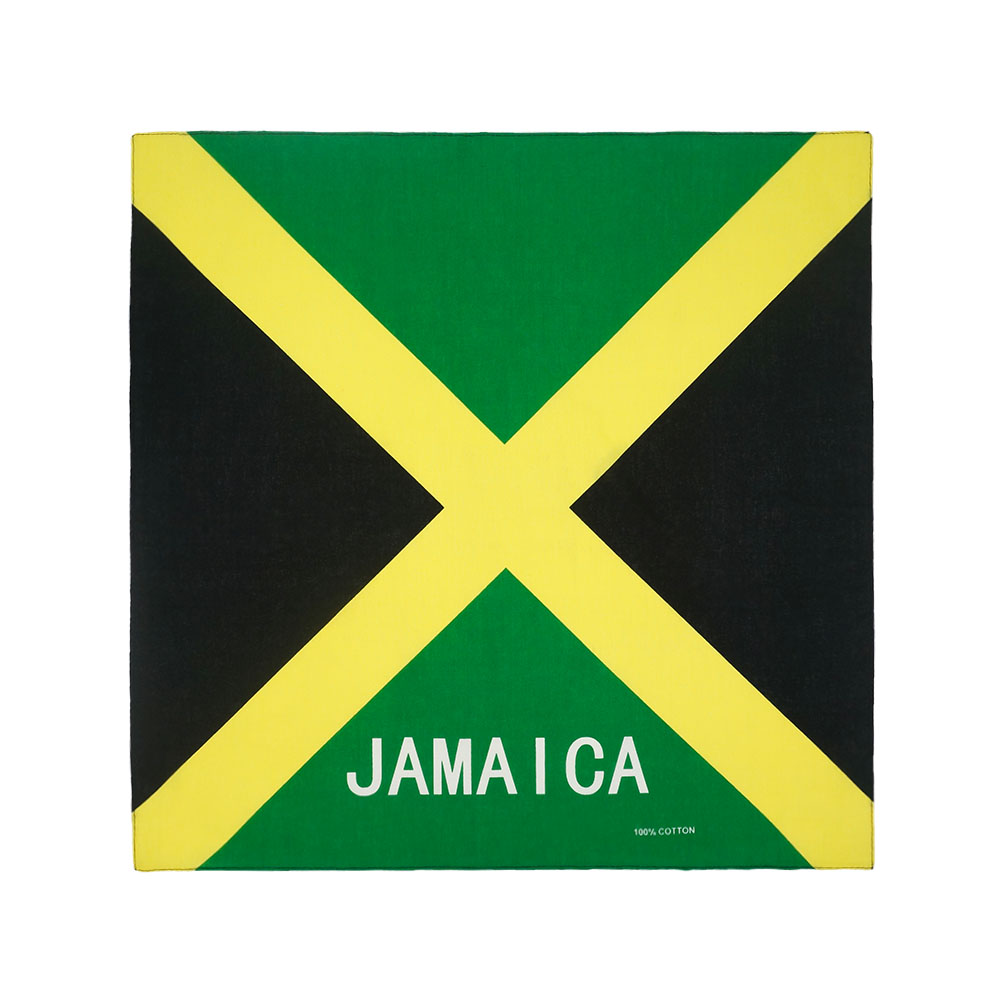 Running Gear Essential - Vierkante Hardloop Hoofdband Sjaal Jamaica Vlag