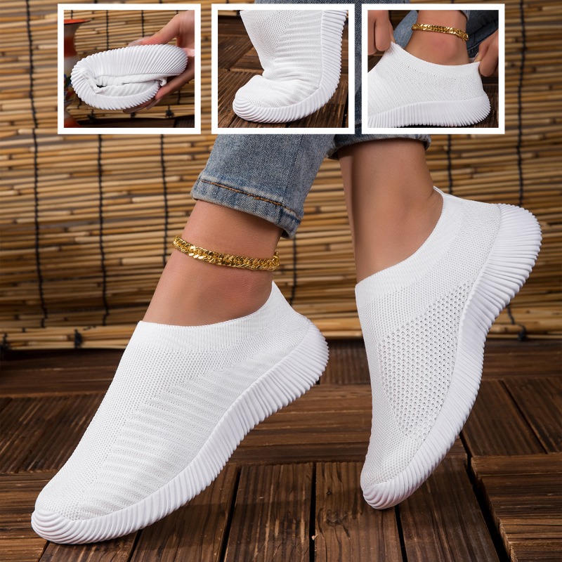 Dames Sneakers Ademend Gebreid - Running Gear For Sale recensie en prijs